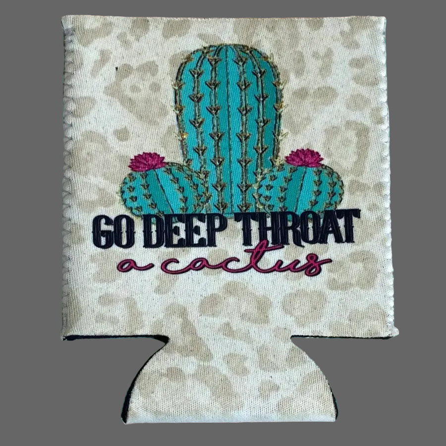 No Fringe Regular Go a Cactus Koozie