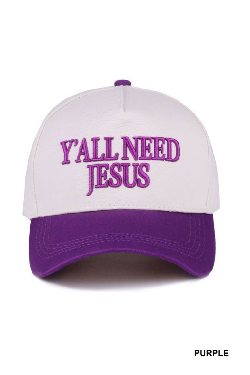 "Y'all Need Jesus" Hat