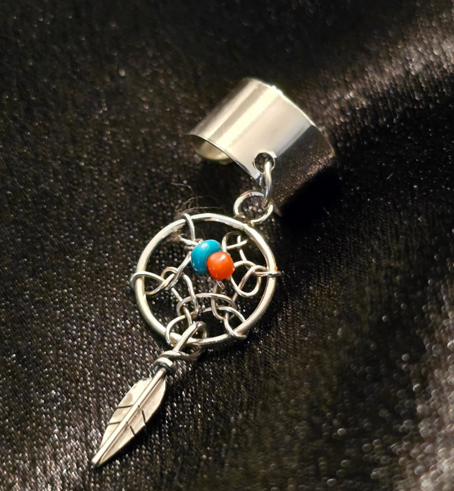 #3282 Dream Catcher Ear Cuff