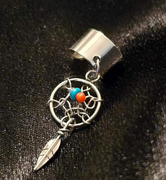 #3282 Dream Catcher Ear Cuff
