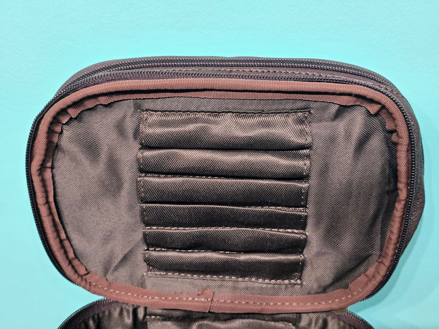 Cowhide Makeup Bag