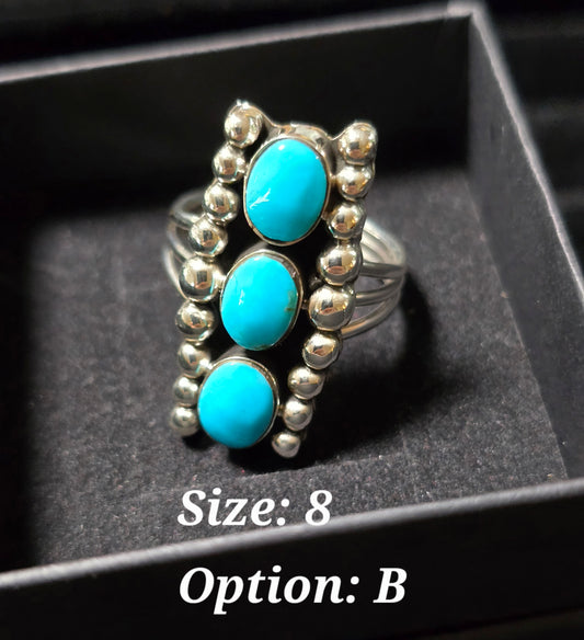 #228 3 stone ring