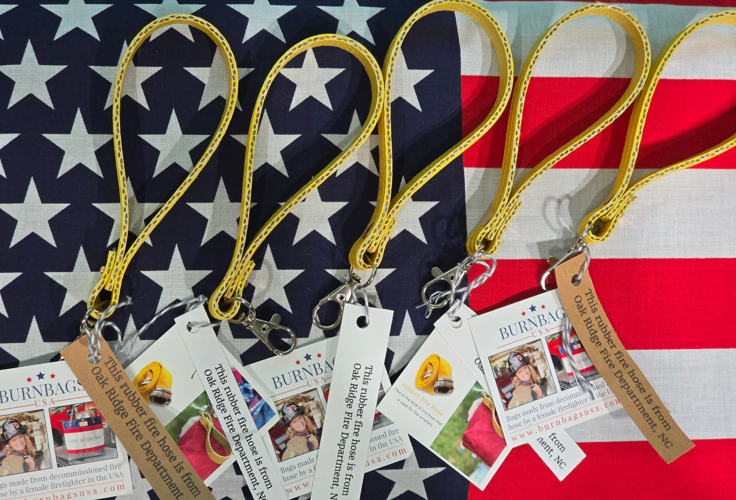 Fire Hose Wristlet