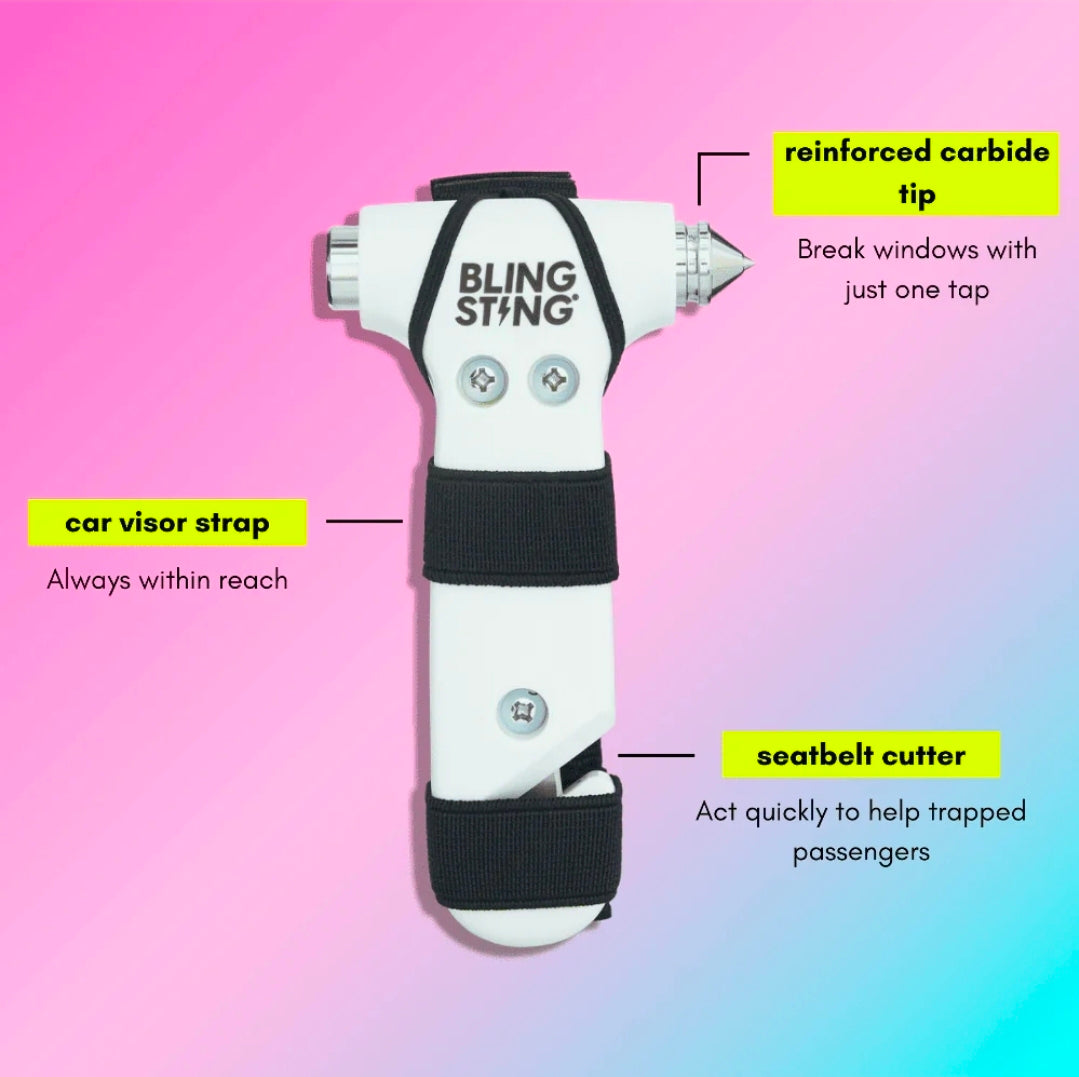 Car Escape Hammer & Glass Window Breaker