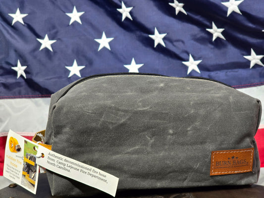 Charcoal Toiletry/Dopp Burn Bag