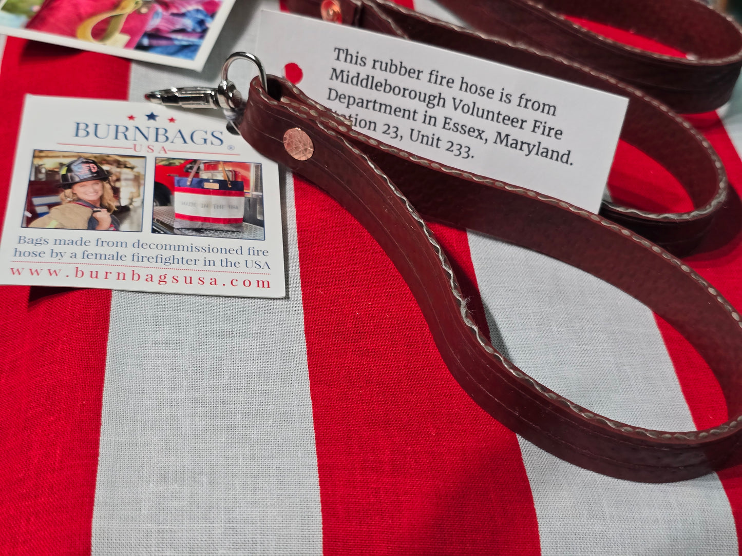 Fire Hose Wristlet