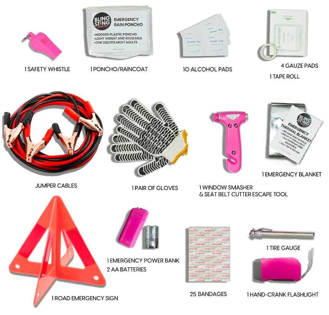 Supercharged Roadside Emergency Kit