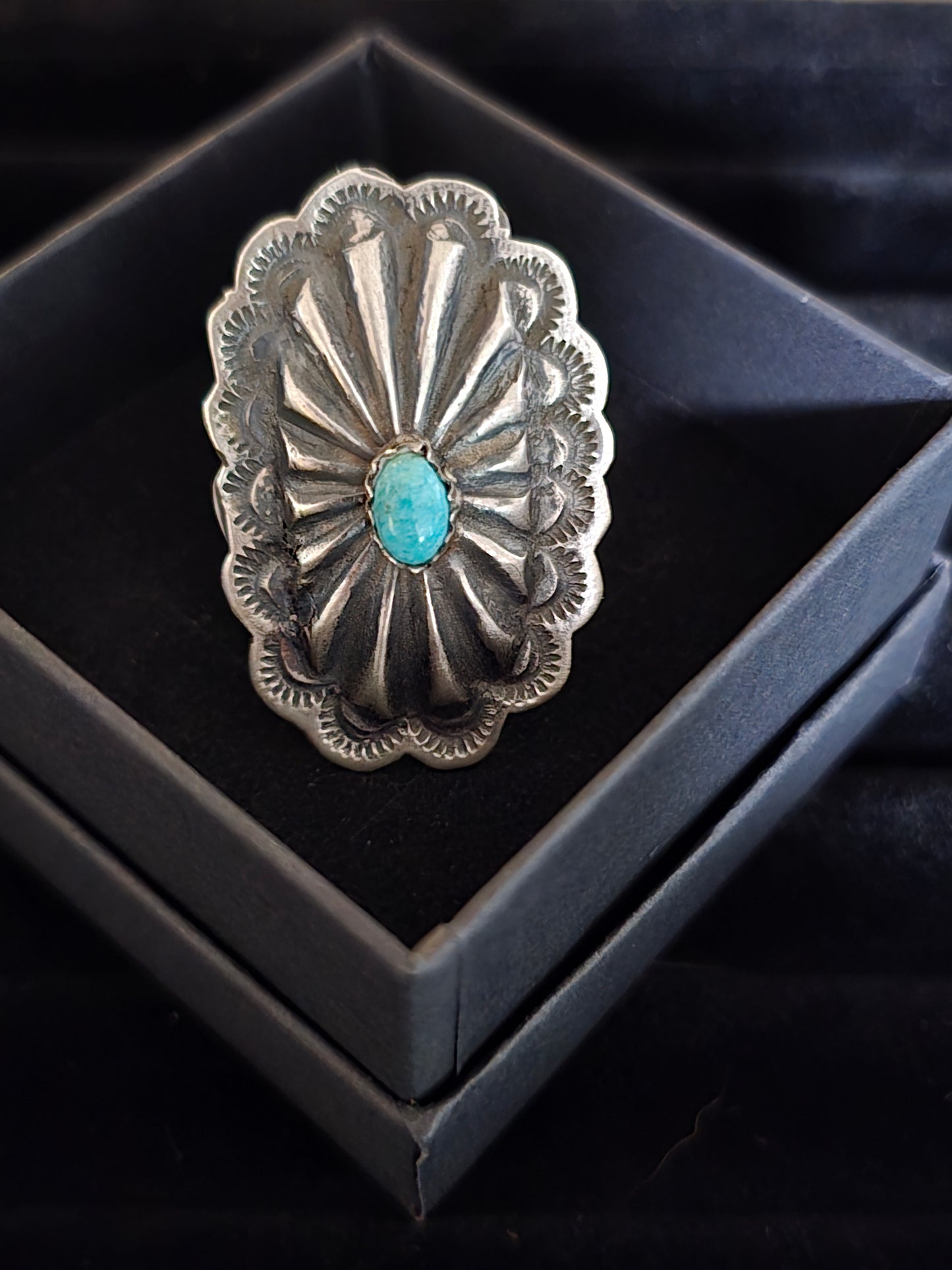 #612 Concho ring