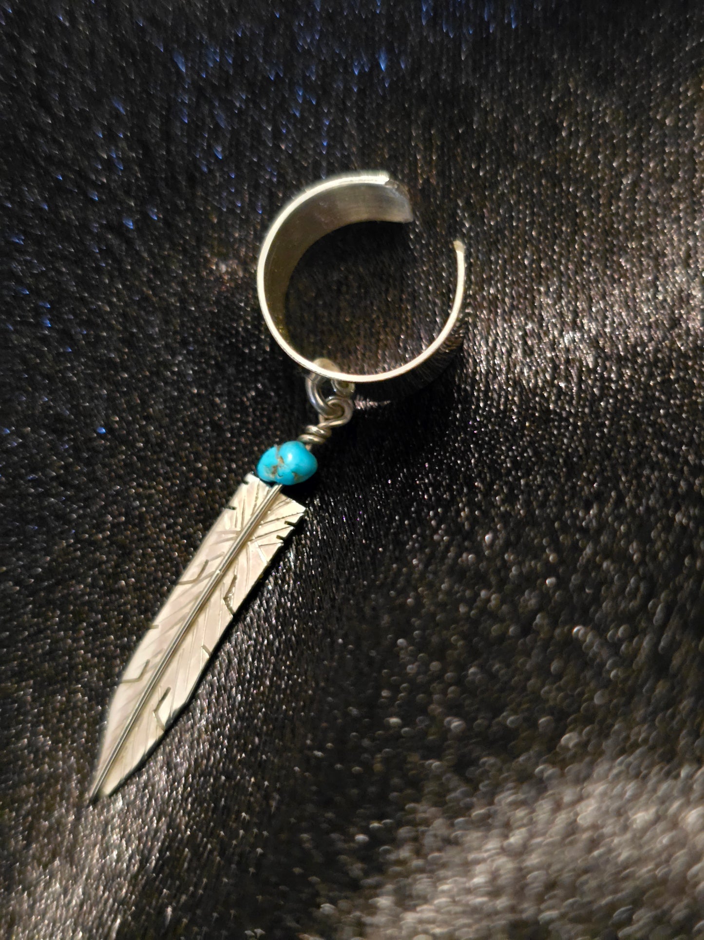 #8134 Feather Ear Cuff