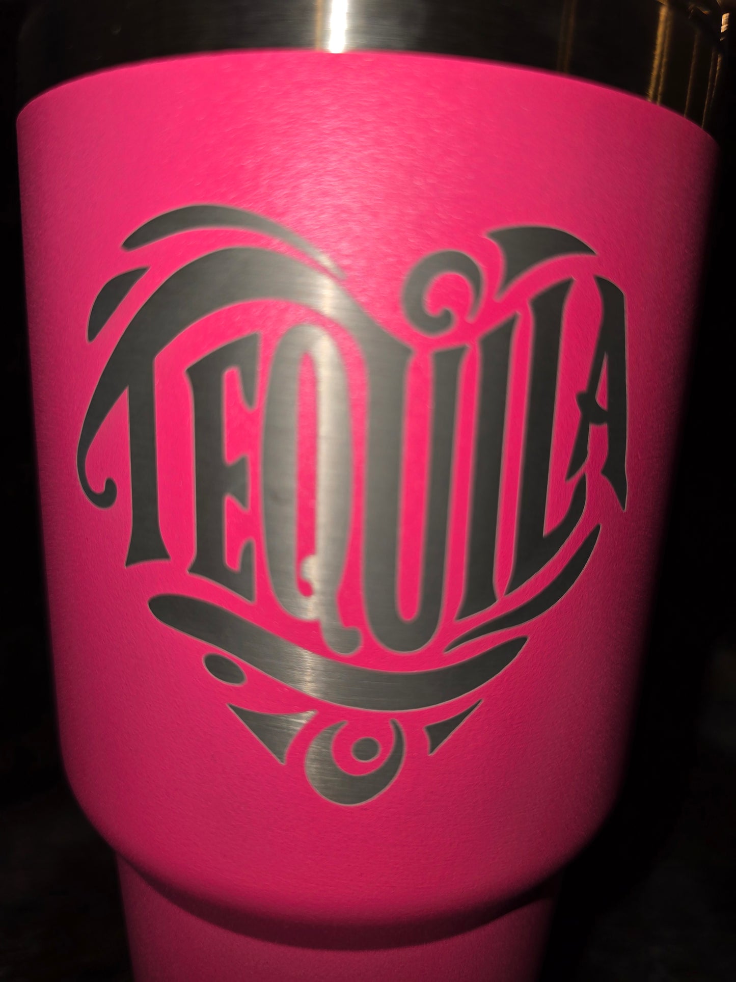 30oz “Sup Y’all” Paddleboard Tequila Tumbler – Hot Pink or Blue (Laser Engraved)