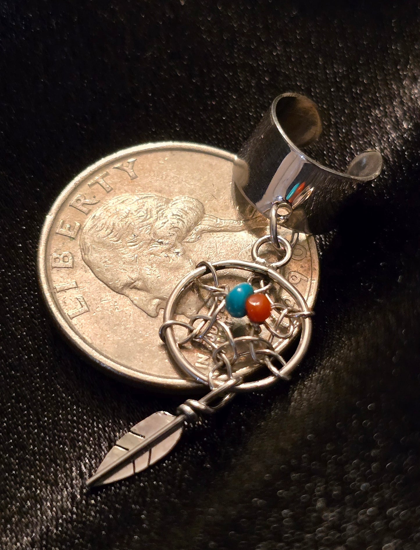 #3282 Dream Catcher Ear Cuff