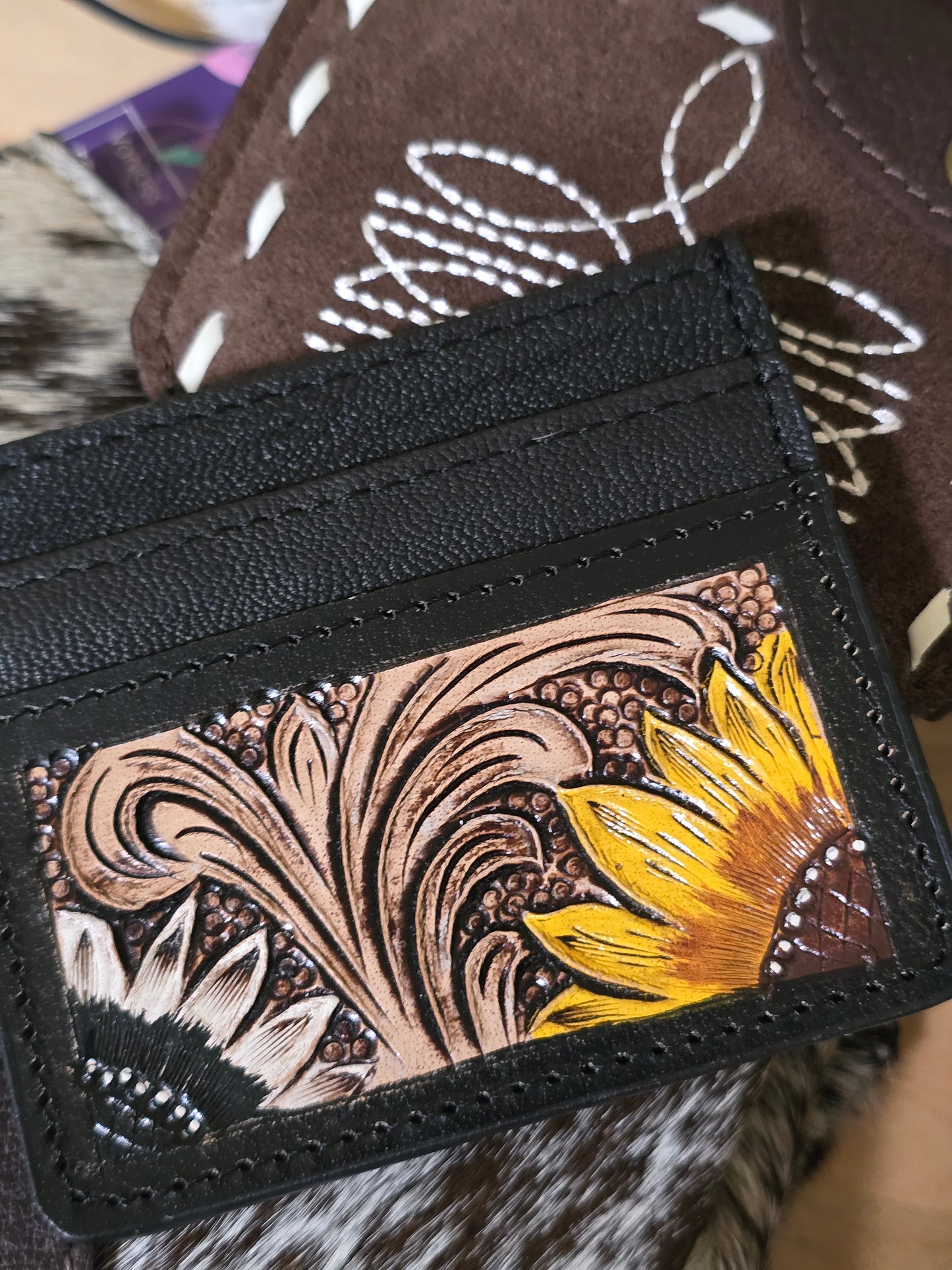 Sunflower Card Wallet