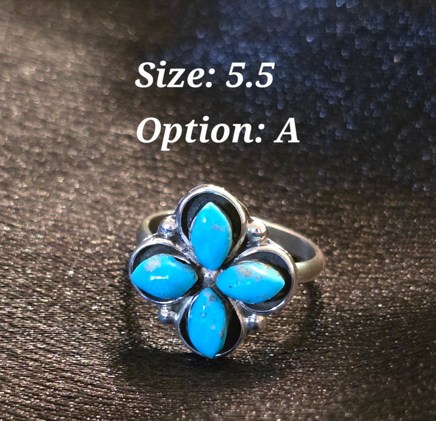 #862 Handmade Zuni ring