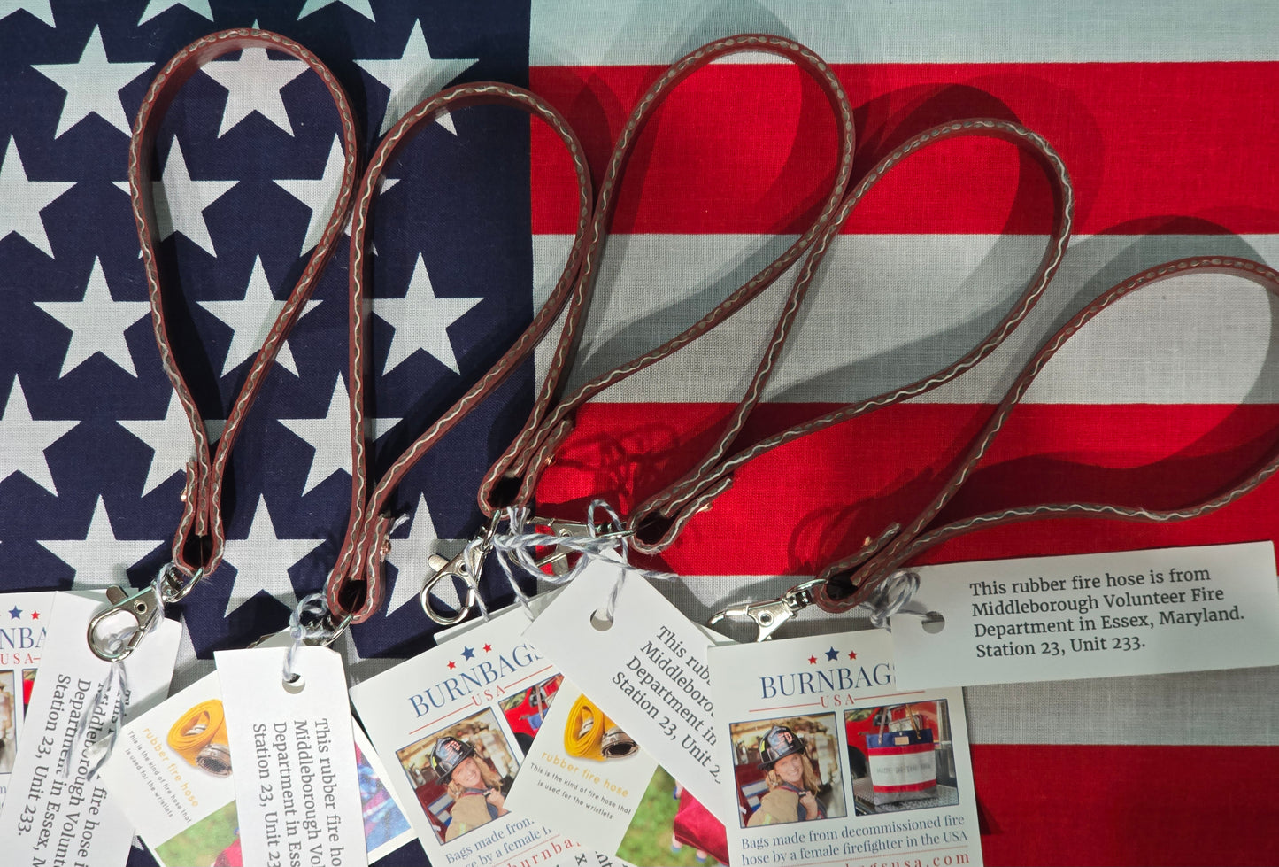 Fire Hose Wristlet