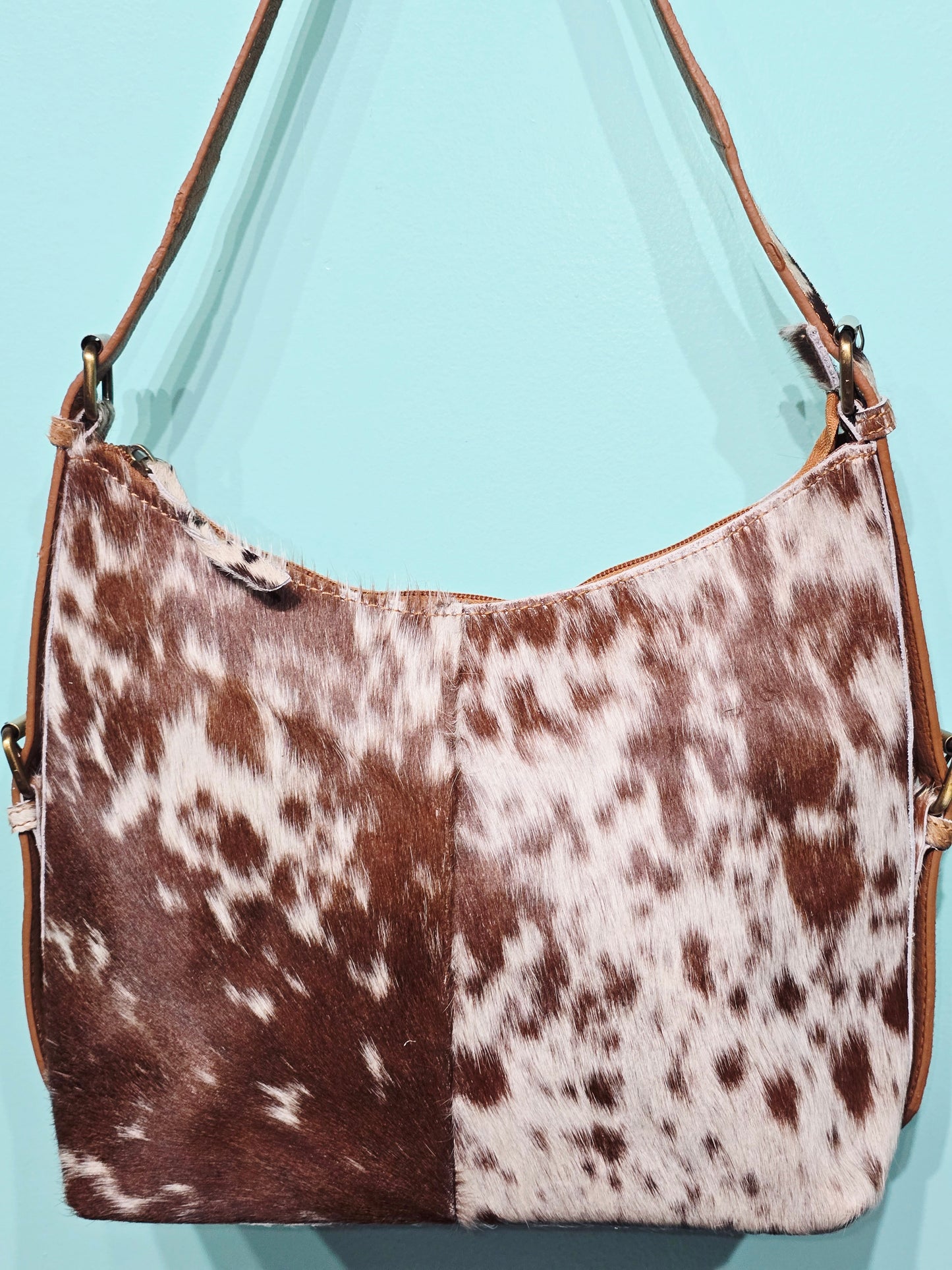 Hair-On Cowhide Hobo/Shoulder Bag