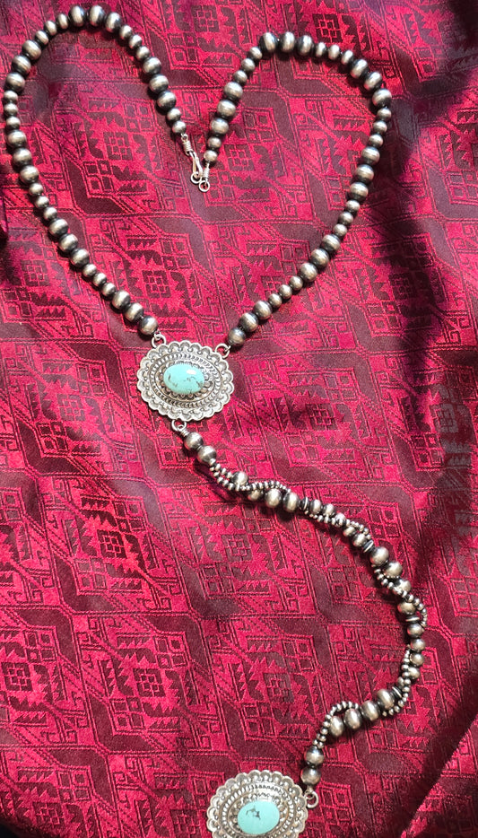 STUNNING sterling silver lariat