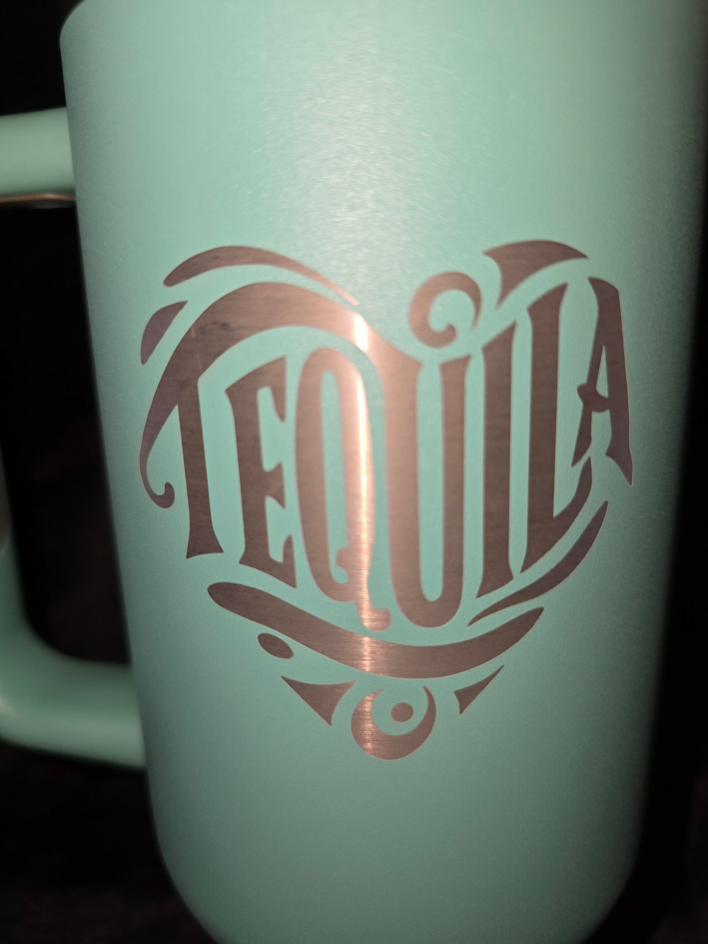 40oz “Sup Y’all” Paddleboard Tequila Tumbler – Hot Pink or Seafoam (Laser Engraved)