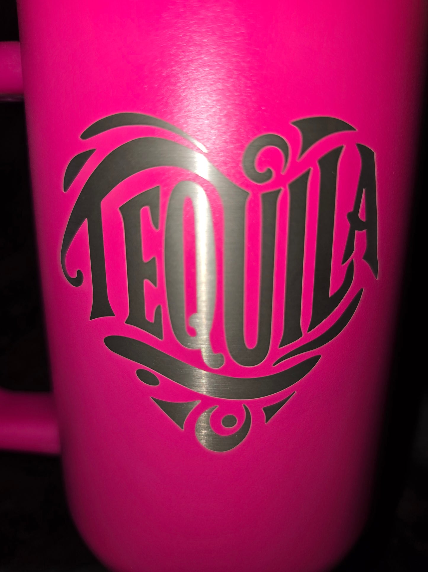 40oz “Sup Y’all” Paddleboard Tequila Tumbler – Hot Pink or Seafoam (Laser Engraved)
